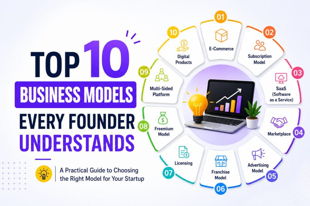 Top 10 Business Models Every Founder Understands